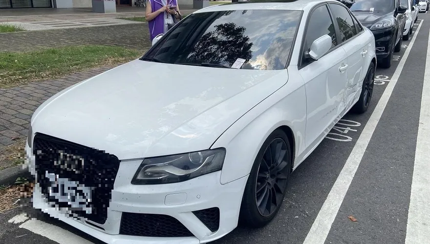 開奧迪卻欠稅18萬！車被天眼抓包拖吊　車主秒繳5萬求分期