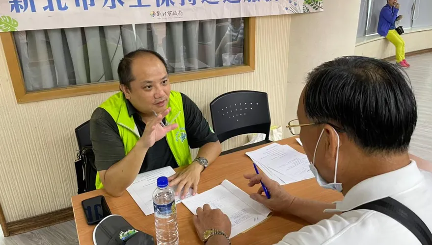 推水土保持　新北水保服務團長陳盈男年輔導逾300農民