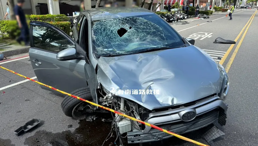 成大暴衝車禍2傷者幸運逃死　驚恐回憶「沒感覺有車接近就被撞」