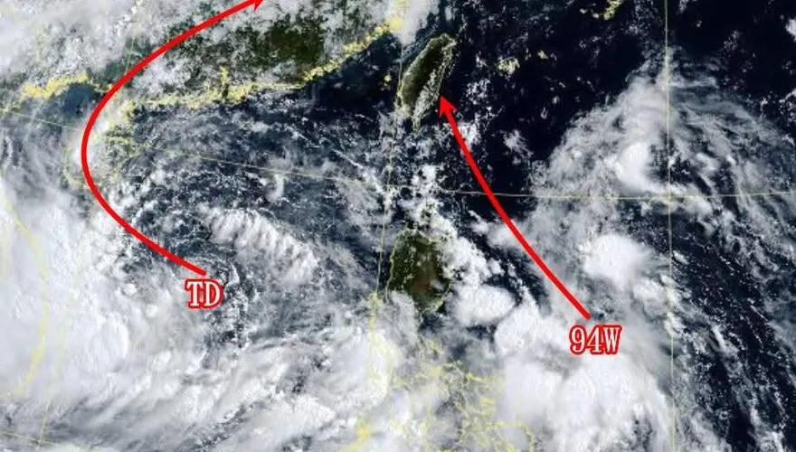蝴蝶颱風生成＋94W逼近　東半部6/12「嚴防大雨」
