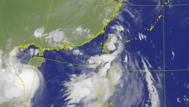 熱帶低壓晚間21:00登陸台東長濱！雨先炸花蓮、北台東　南部接力