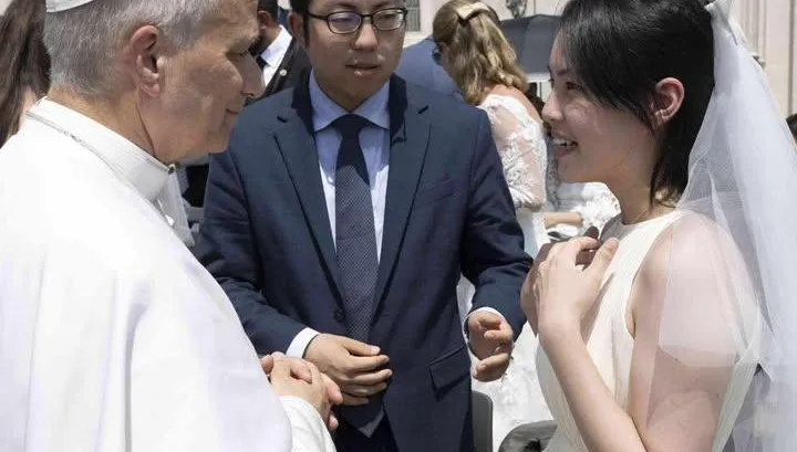 新人梵蒂岡朝聖獲教宗接見　良十四世為台祈禱：不要戰爭