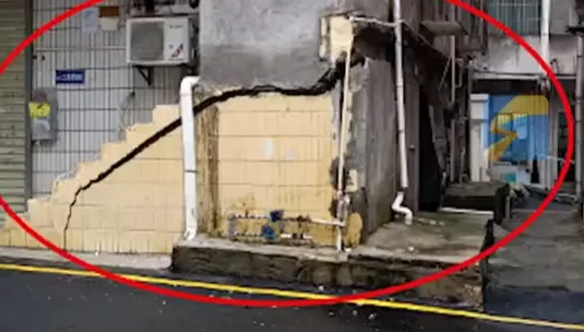 影/房屋突裂開！深圳社區離奇沉降　783人緊急疏散