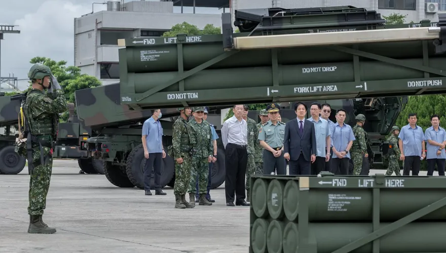漢光41號演習將至　賴清德視導海馬斯：你們所學的不僅是操作武器