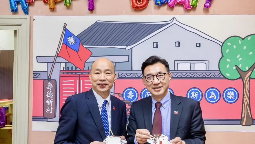 韓國瑜68歲生日發文感恩　江啟臣送祝福：許願他頭髮長出來