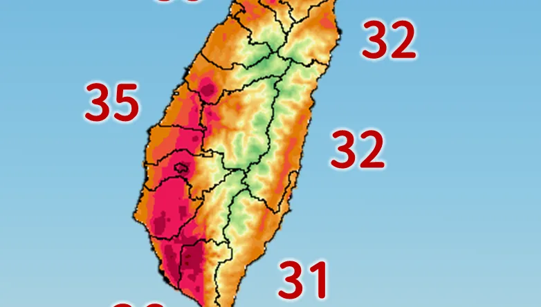 今高溫飆36.7度「新北新店最熱」　西半部留意午後炸雷雨