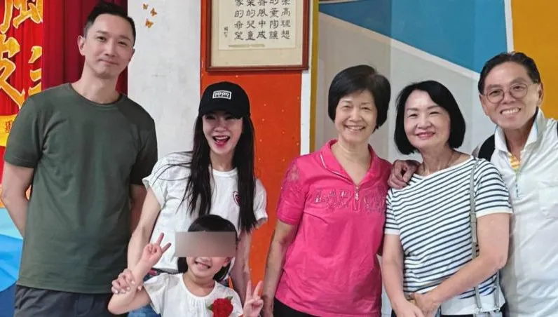 楊千霈爆哭！離婚後罕「同框前夫」　出席愛女畢業典禮