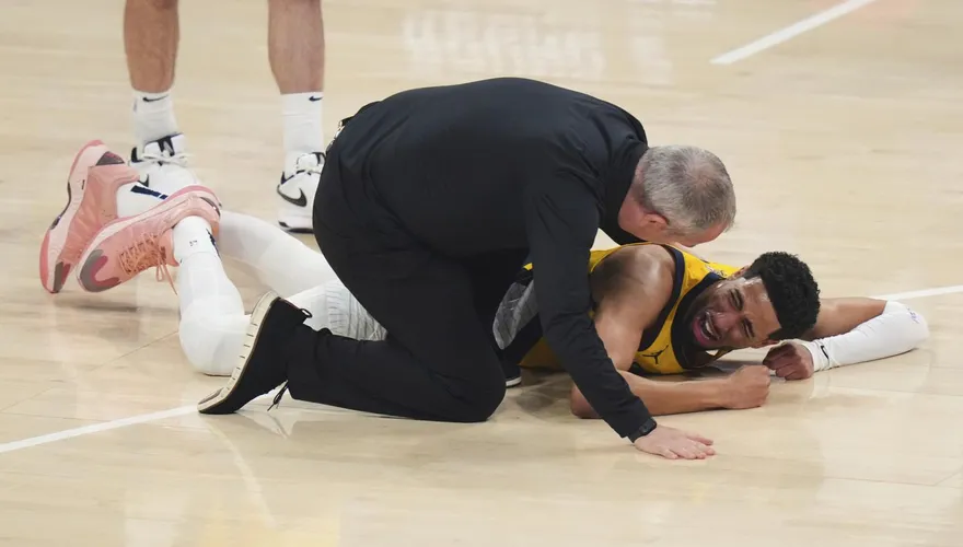 NBA/溜馬一哥G7首節傷退　老爸曝：阿基里斯腱受傷