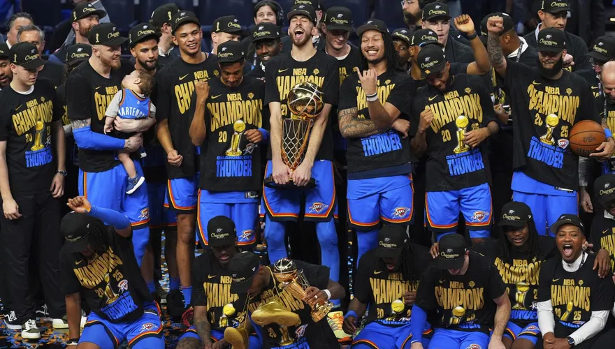 NBA/雷霆封王！連七年不同冠軍隊伍締歷史新猷