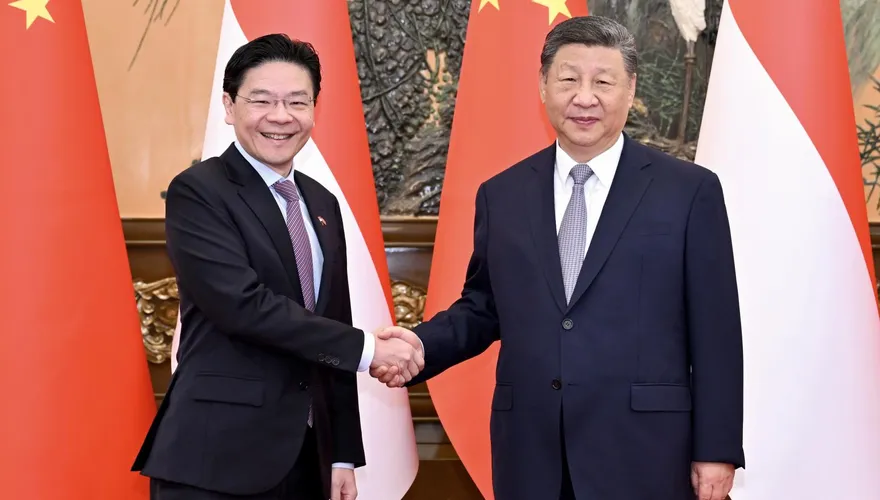 習近平會見星總理黃循財　籲世界不能重拾霸權主義