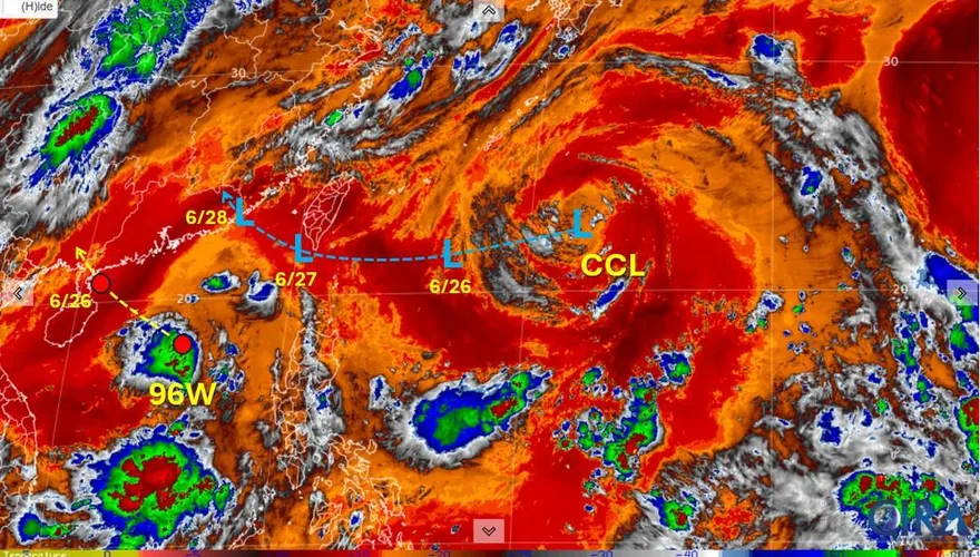 巨大「冷心低壓」急逼近！專家警告：明起2地炸雷雨