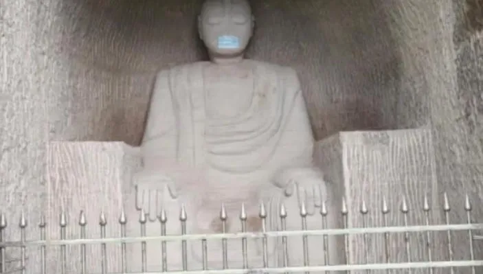 影/「超人力霸王」成佛？陸男自製石窟惹議　結局曝光