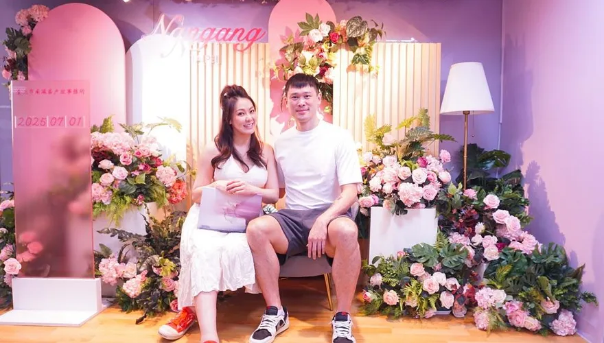 劉雨柔結婚了！挺孕肚嫁胡凱翔　曝「百般刁難」過程