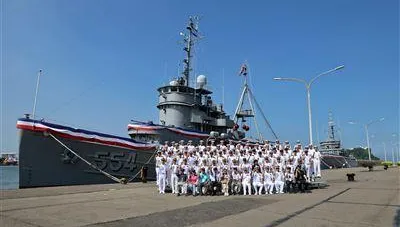 大岡、永陽軍艦光榮除役　功成身退