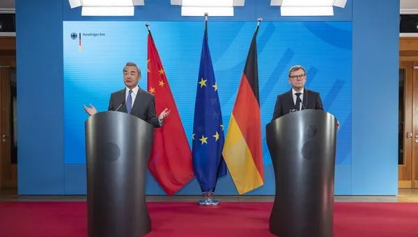 中德戰略對話　王毅：相信德會支持陸「為實現統一作出的努力」