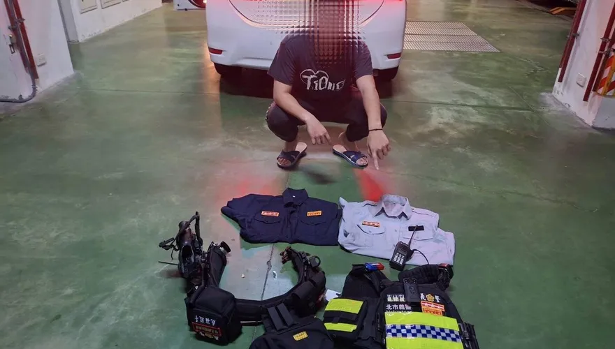 男子懷抱警察夢自購裝備　假冒警察出沒雙北指揮交通
