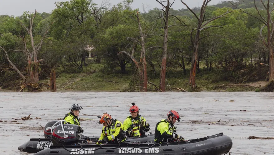 影/德州暴雨瓜達魯普河暴漲釀洪災　死亡人數上修至24人