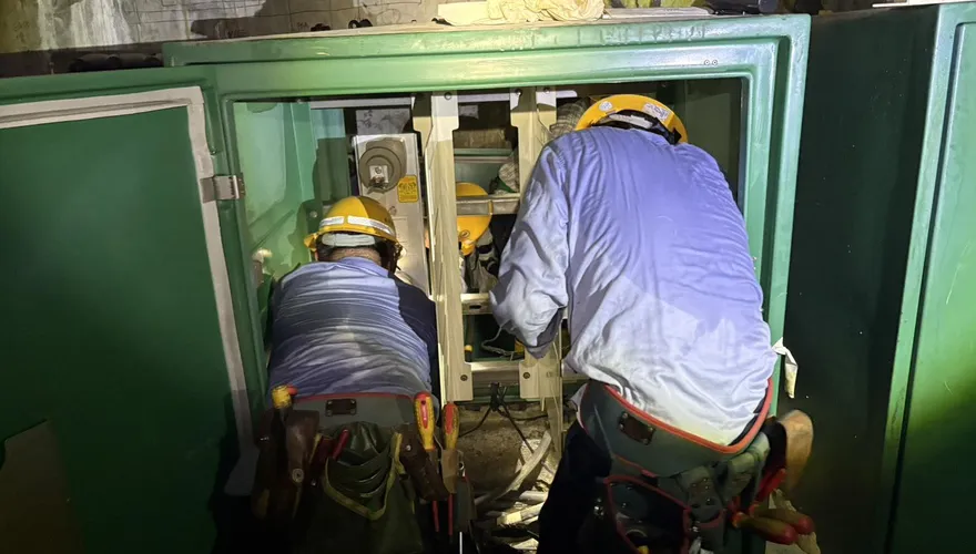 颱風未到卻先停電！北市松山321戶熱爆　台電：已全復電