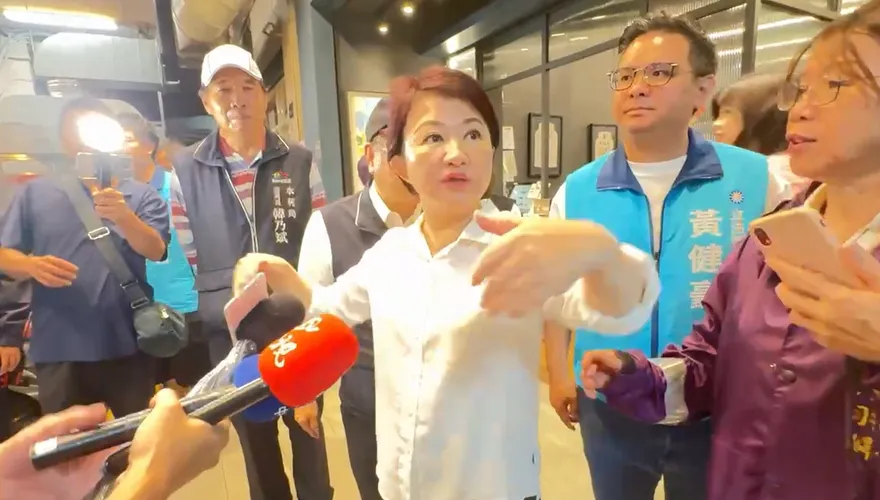 丹娜絲颱風進逼台中下大雨！防災優先盧秀燕急探災情
