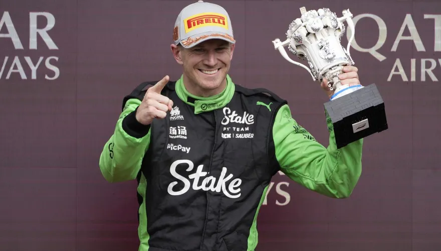 F1/電影劇情上演！37歲老將苦等239場　首登頒獎台