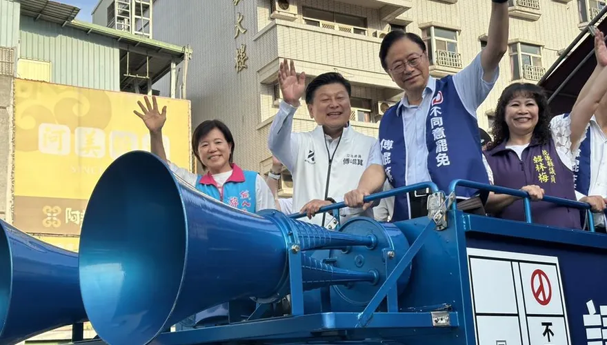 張善政回「老故鄉」花蓮！力挺傅崐萁反罷免