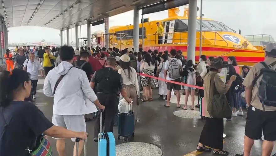 浪高2米！西南風浪強襲　東琉線航班下午後陸續停航