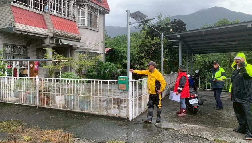 豪雨威力不減！屏東縣三地門鄉口社村啟動預防性撤離