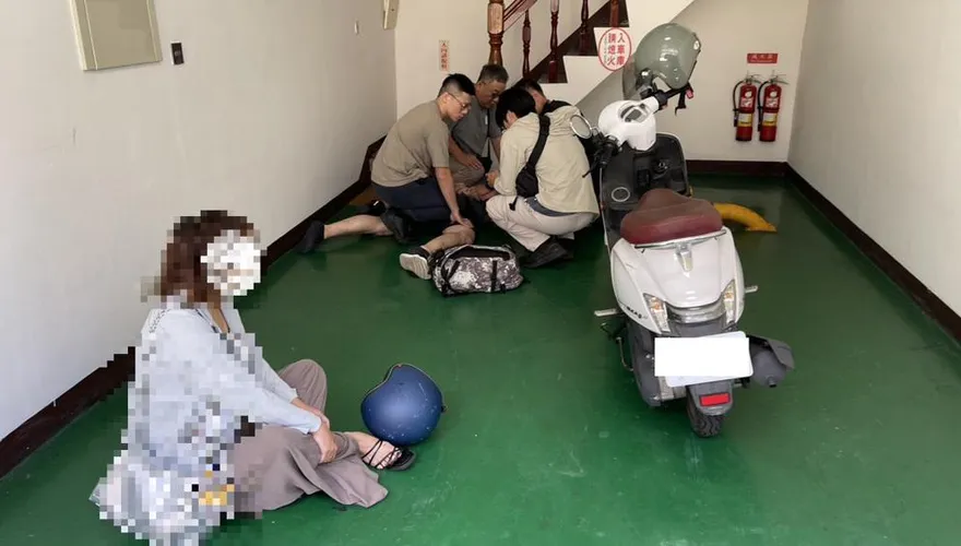 騎偷來的機車載曖昧女伴去開房　小偷男爽完開門秒被逮