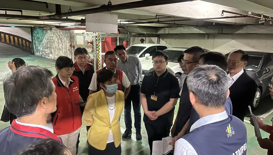 視察台北防空避難設施　劉世芳：強化都會社會防衛韌性