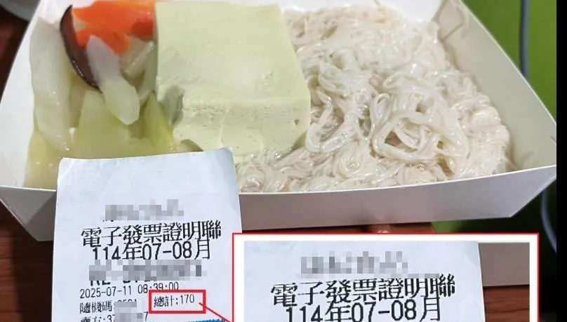 醫院自助餐2菜1麵線170元　網曝關鍵在秤重計價