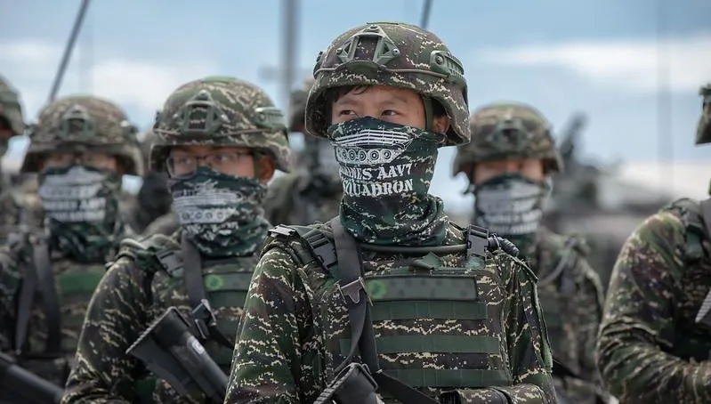 漢光41號首都保衛戰　海軍陸戰隊第99旅北上跨區增援
