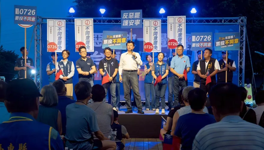 台東起風了！他曝綠營人士真心話　謝龍介高喊：反罷才能監督民進黨