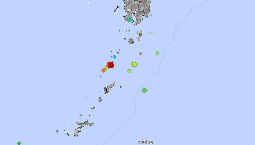 吐噶喇列島逾2000次地震　郭鎧紋：若爆海嘯對台威脅有限