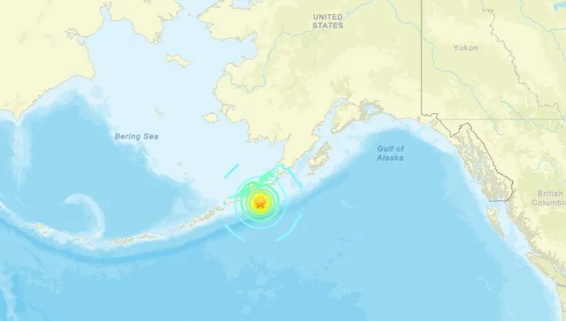 美國阿拉斯加州近海規模7.3地震　引發海嘯警報
