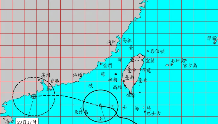 氣象署17:30解除薇帕海上颱風警報　花東至恆春半島入夜防大雨
