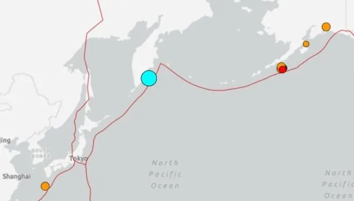 俄羅斯堪察加半島外海強烈地震　規模下修6.7