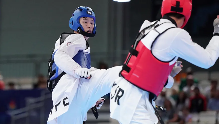 世大運/洪俊義一鳴驚人！跆拳道男子80公斤級鍍銀