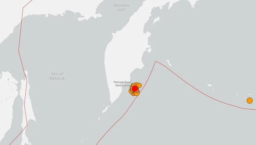 俄堪察加半島震不停！今晨再現規模6.4地震