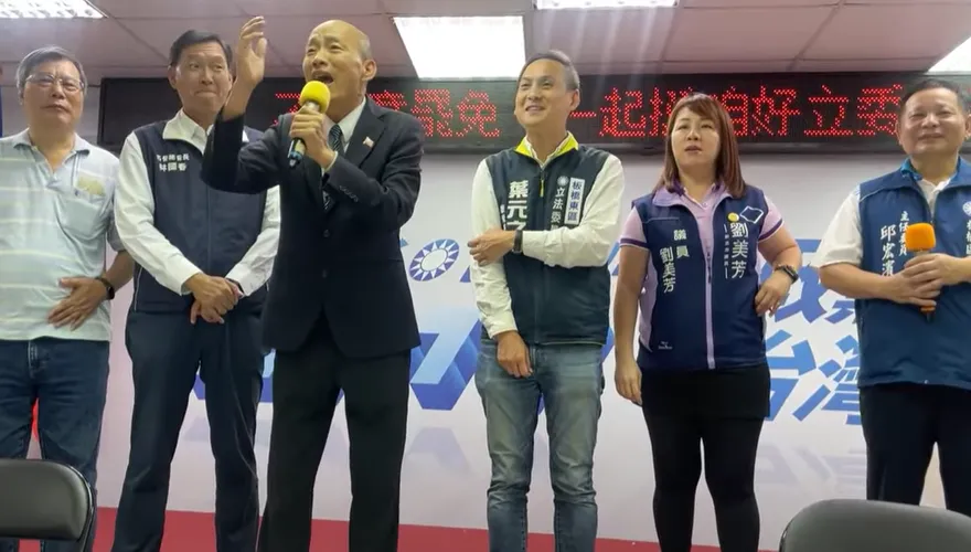 為葉元之背大黑鍋抱不平　韓國瑜轟大罷免：政治大屠殺