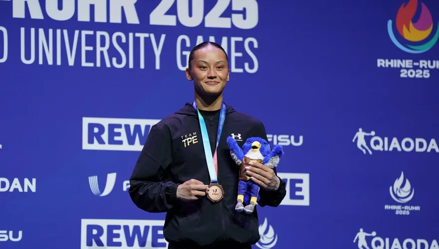 世大運/創造歷史！　陳瑞安奪銅…成隊史女子體操首面獎牌
