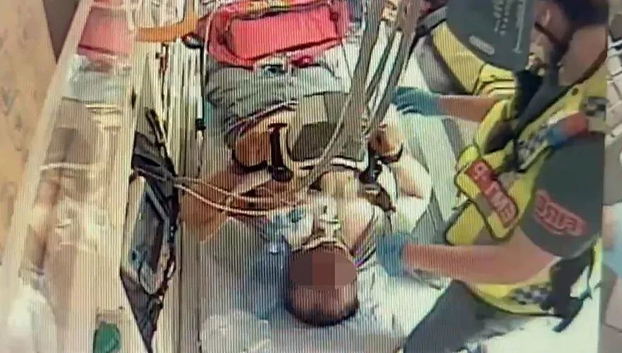 竹南科技園區爆噩耗！工人摔落頭部重創亡