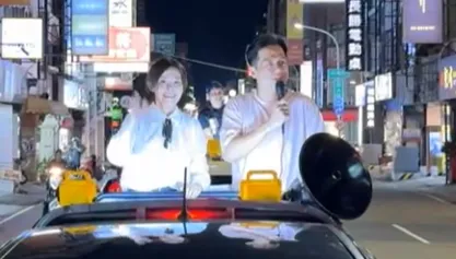 影/高虹安罷免案「順利解除危機」赴街頭謝票　民眾喊：謝謝美女！
