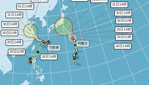西南氣流發威！中南部入夜雨更猛　高屏24小時估降400毫米
