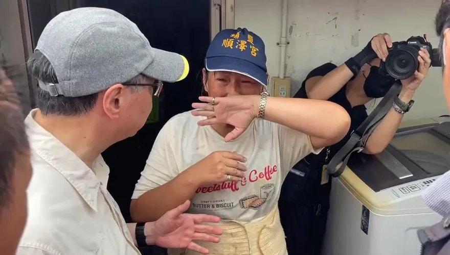 卓榮泰、郭智輝赴嘉義勘災　受災戶痛哭：這裡整個都廢了