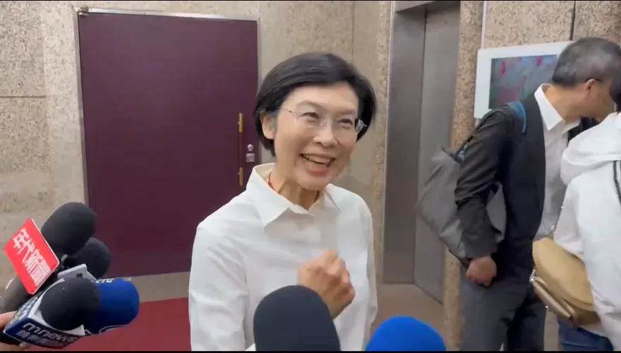 林岱樺赴民進黨廉政會說明！喊話：請大家給高雄女兒加油