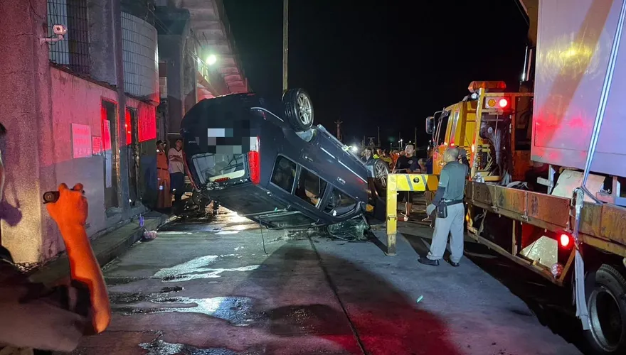 影/慟！新竹南寮爆「倒車高速墜海」噩耗　駕駛慘死