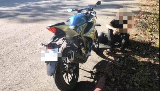 北市機車騎士低血糖山道自摔受困　暖警及時援助揪感心