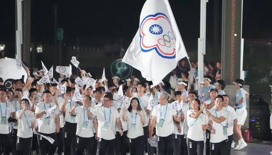 成都世運開幕典禮！中華代表團87人亮麗登場