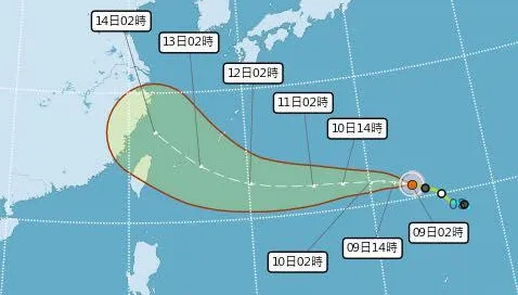 楊柳颱風路徑南北大分歧！　賈新興：是否侵台「這天」定局