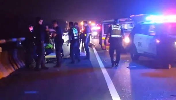新竹劫車…劫的竟是救護車！他開上國道狂飆　自撞後被逮